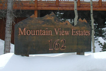 Sandblasted or Routed Sign